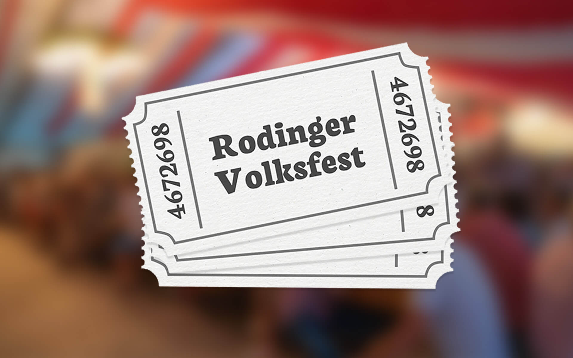 Biermarken vom Rodinger Volksfest